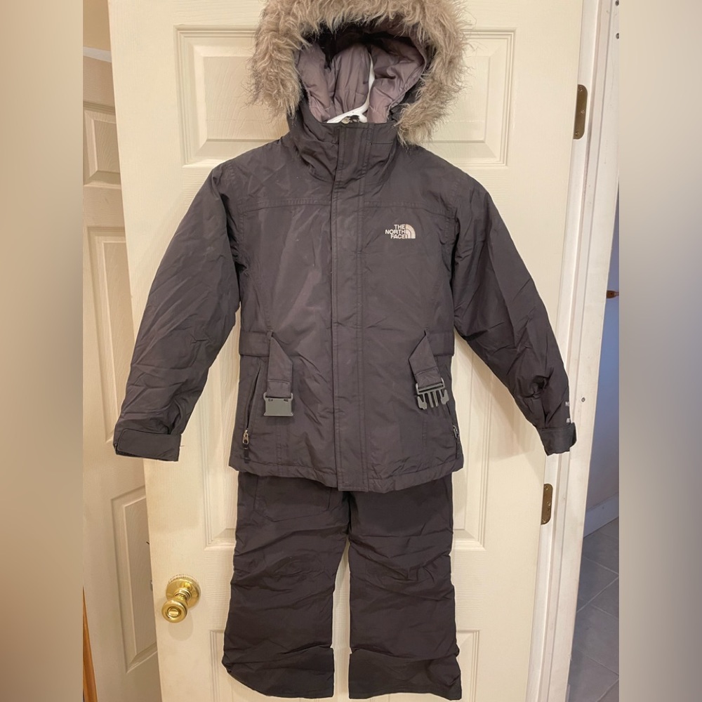 The North Face Insulated Set 550 Hyvent Girls Size Small 7/8